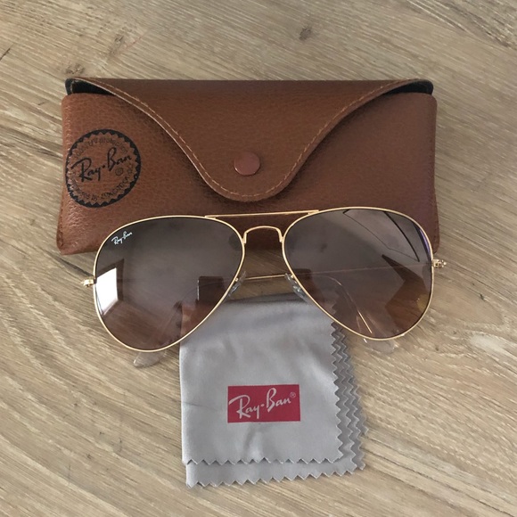 Ray-Ban Accessories - Gold RayBan Aviators